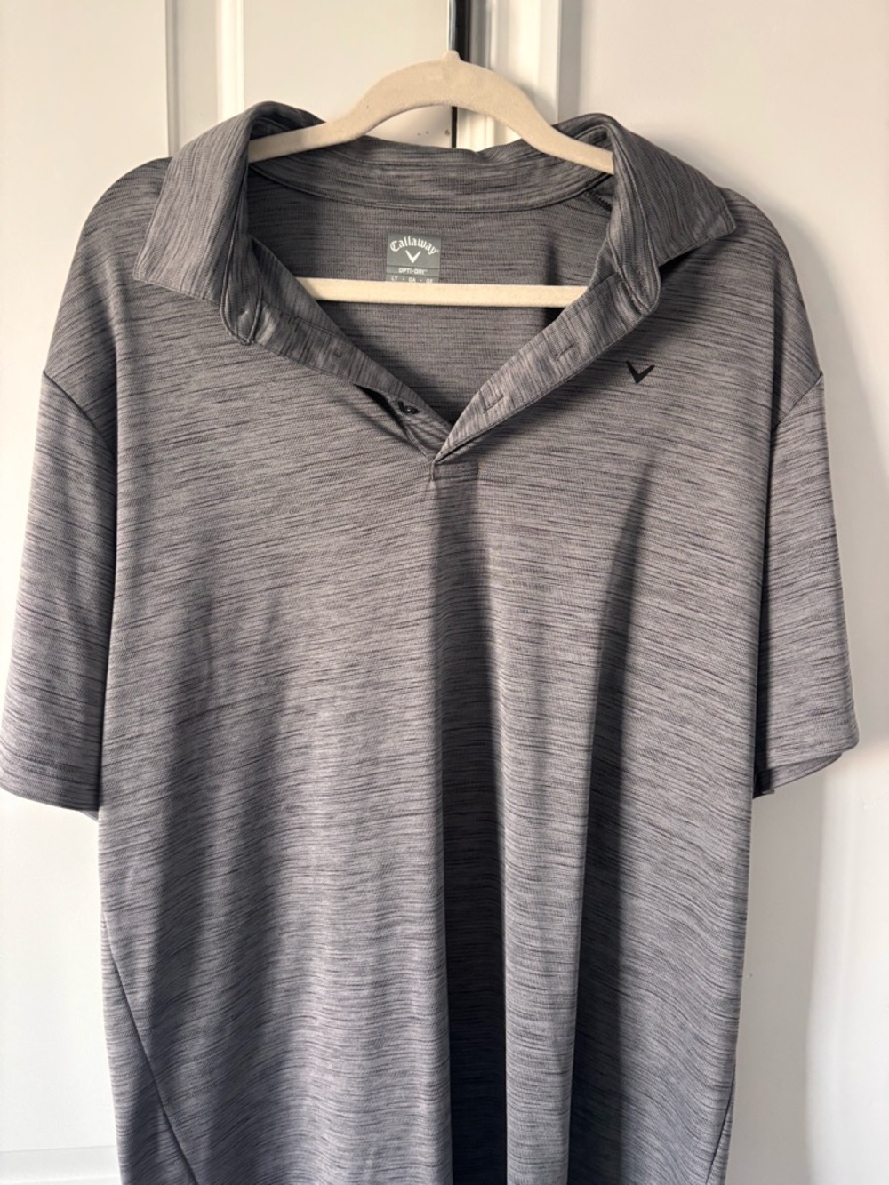 Callaway Men’s Heathered Grey Performance Polo
